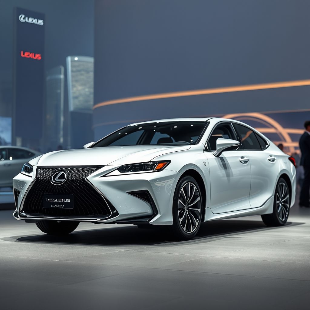 พบกับ Lexus ES EV ใหม่ล่าสุดที่งาน Shanghai Auto Show 2025